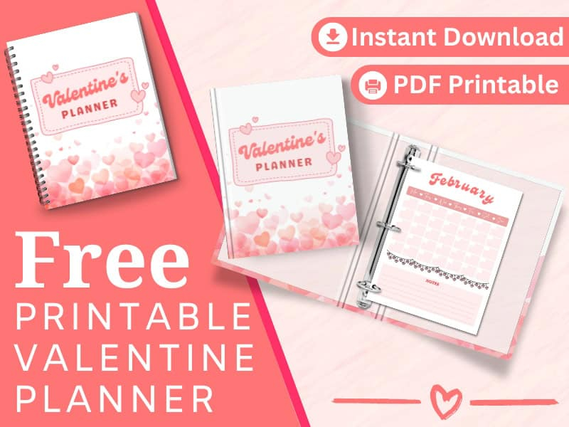 Free Valentine Printables PDF The Peculiar Green Rose