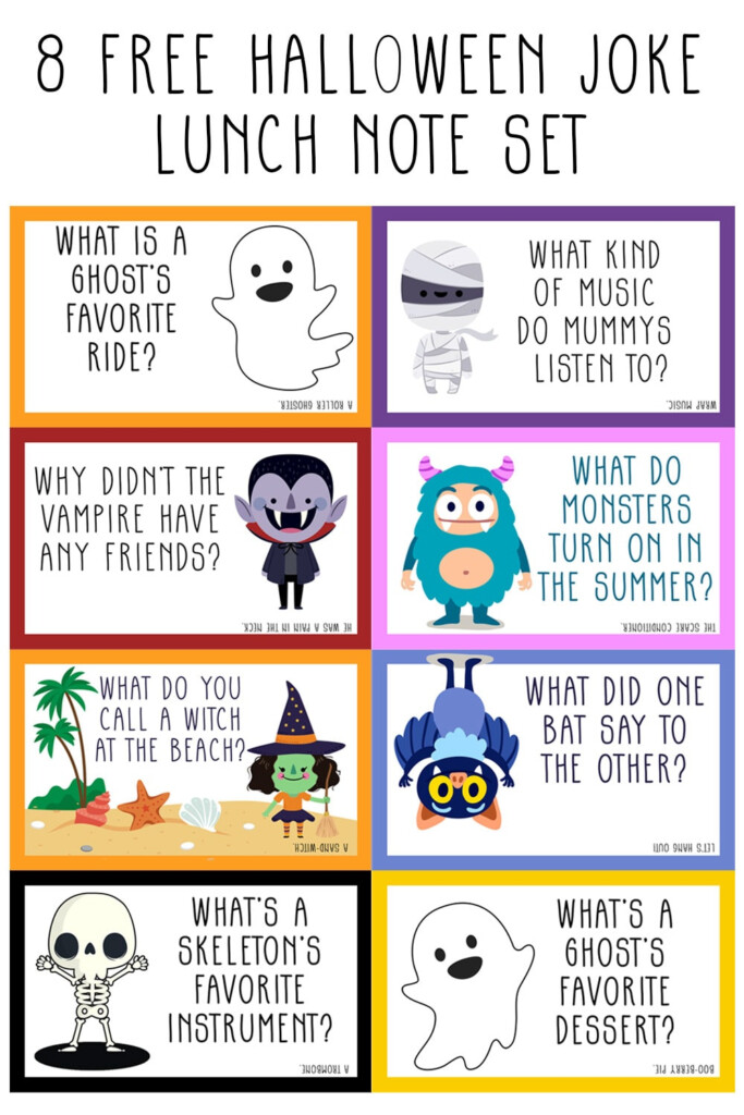 Halloween Lunch Notes Example 2 Mom Envy
