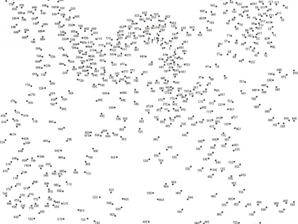Hard Connect The Dots Free Printable Connect The Dots Printable