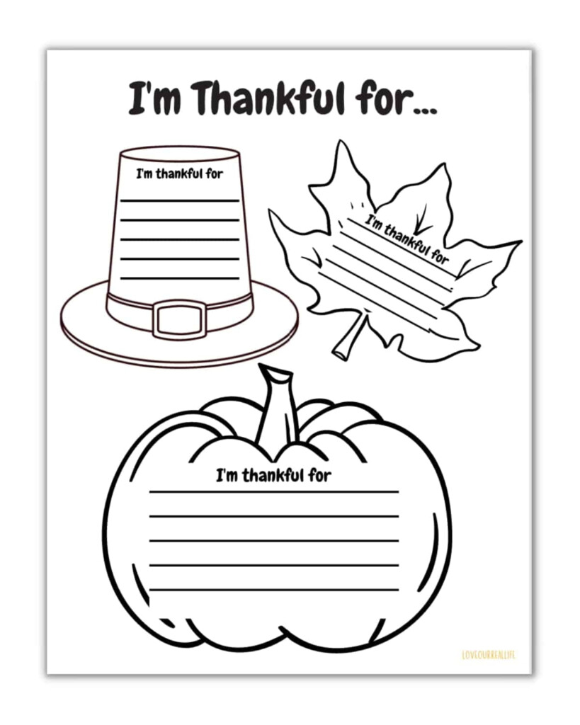 I Am Thankful Printable Printable Templates Online By Paul Printable