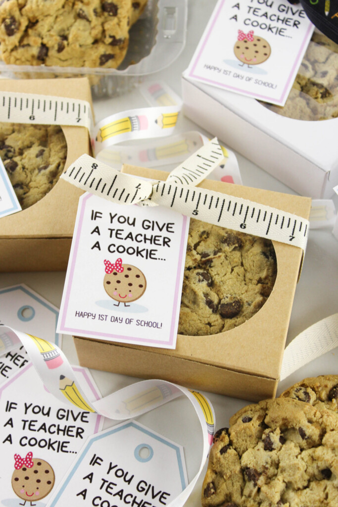 If You Give A Teacher A Cookie Free Printable