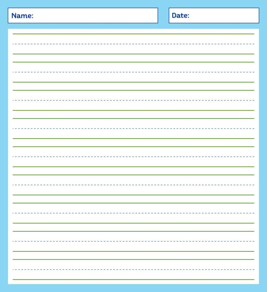 Kindergarten Paper 10 Free PDF Printables Printablee