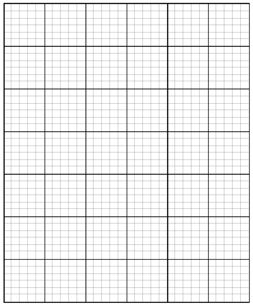 Large Graph Paper 3 Free Graph Paper Printable