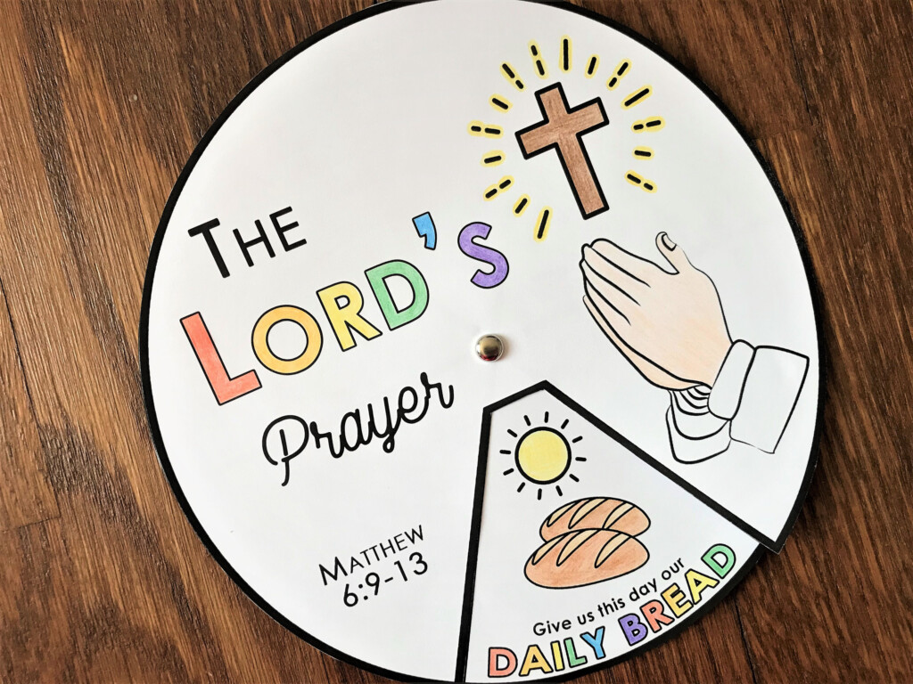 Lord S Prayer Craft 10 Free Pdf Printables Printablee Vrogue co