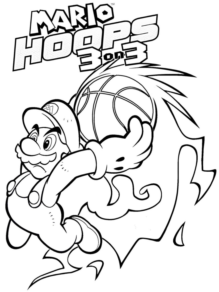 Mario Free Printable Coloring Pages Printable Word Searches