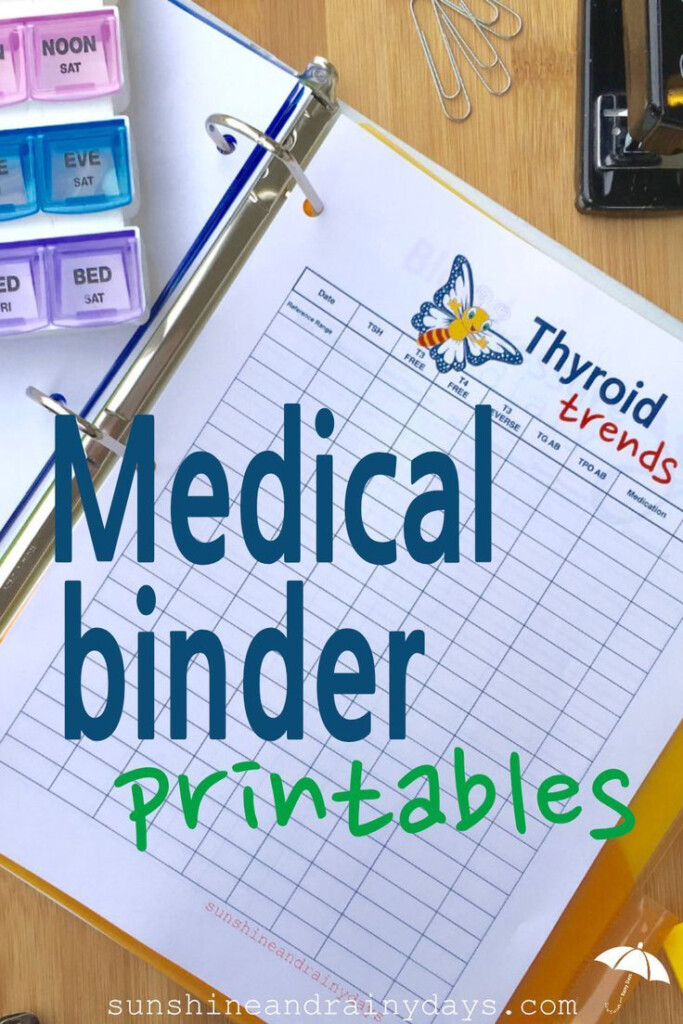 Medical Binder Printables Free Printable Word Searches