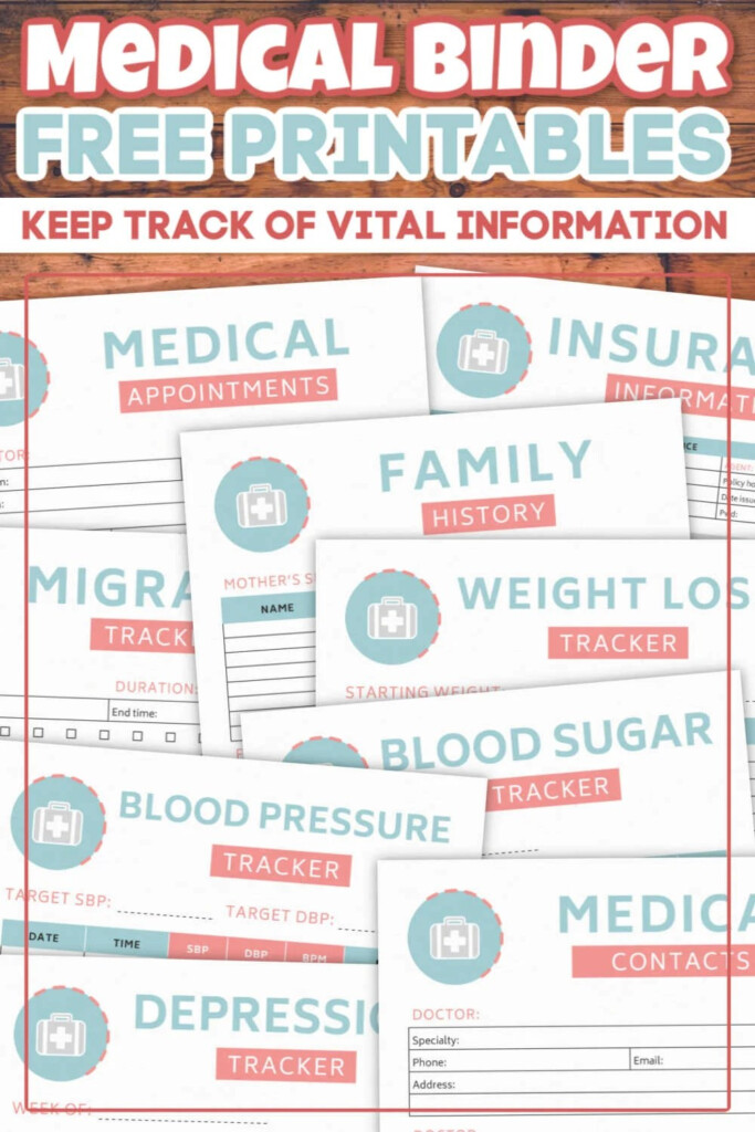 Medical Binder Printables Free Printable Word Searches