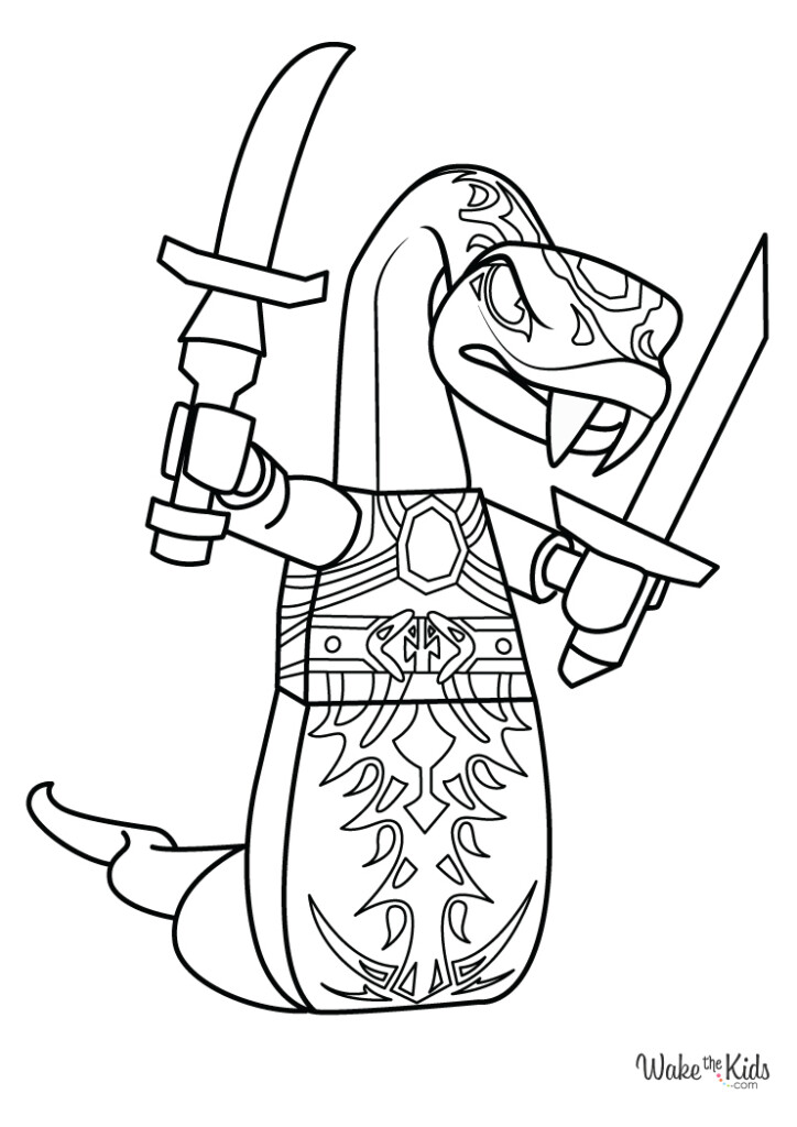 Ninjago Cole Colouring Pages Infoupdate