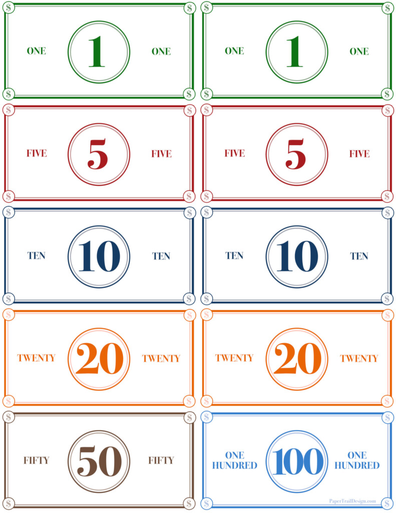 Play Printable Fake Money Fake Money Printable Printable 54 OFF