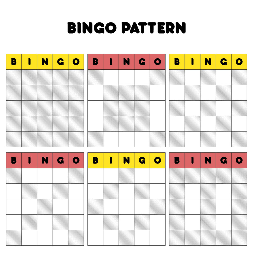 Printable Bingo Patterns