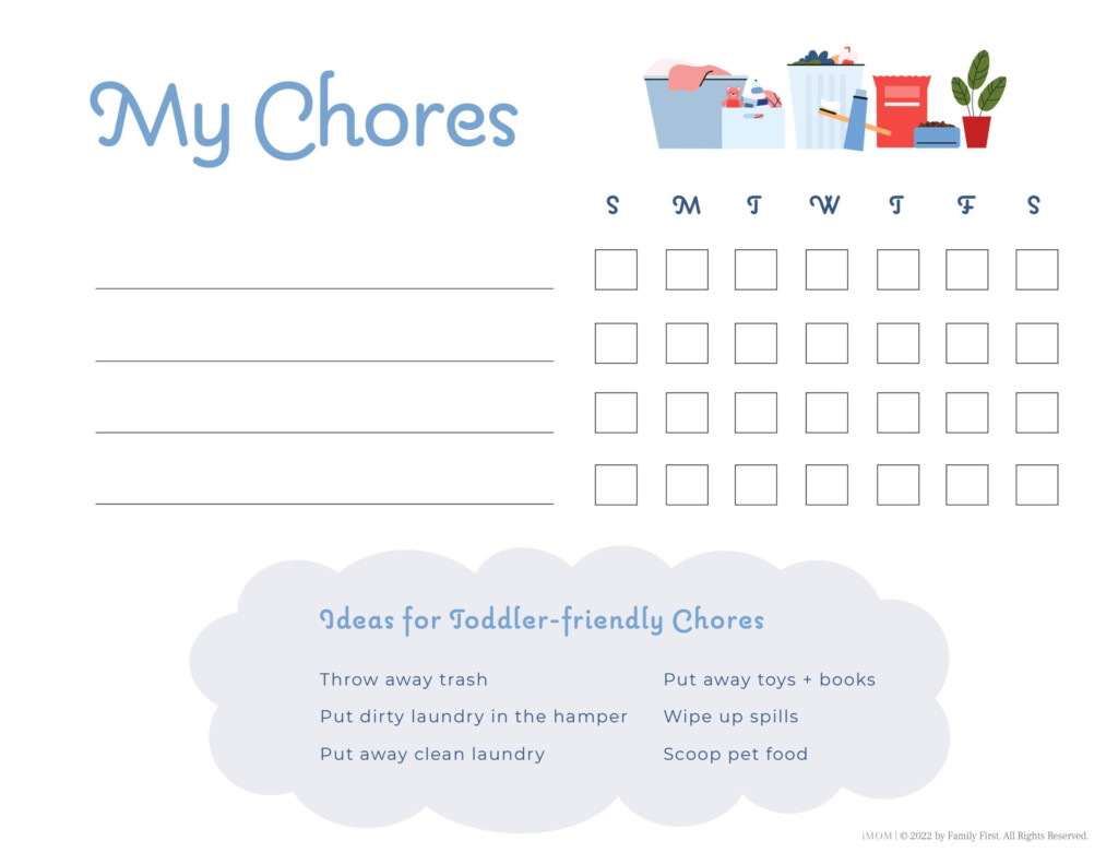 Printable Chore Chart Printable Chore Chart Chore Cha Vrogue co
