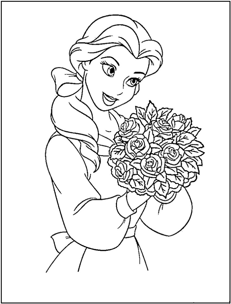 Printable Coloring Pages Disney Princess Coloring Pages