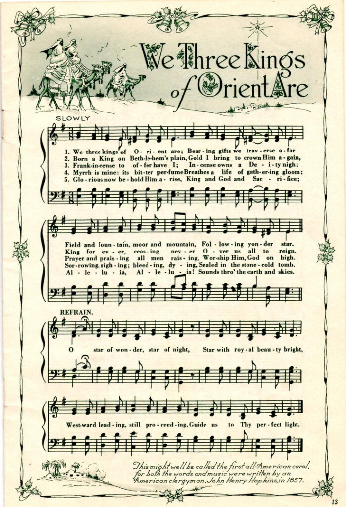 Printable Free Christmas Sheet Music Printable New Year Banners