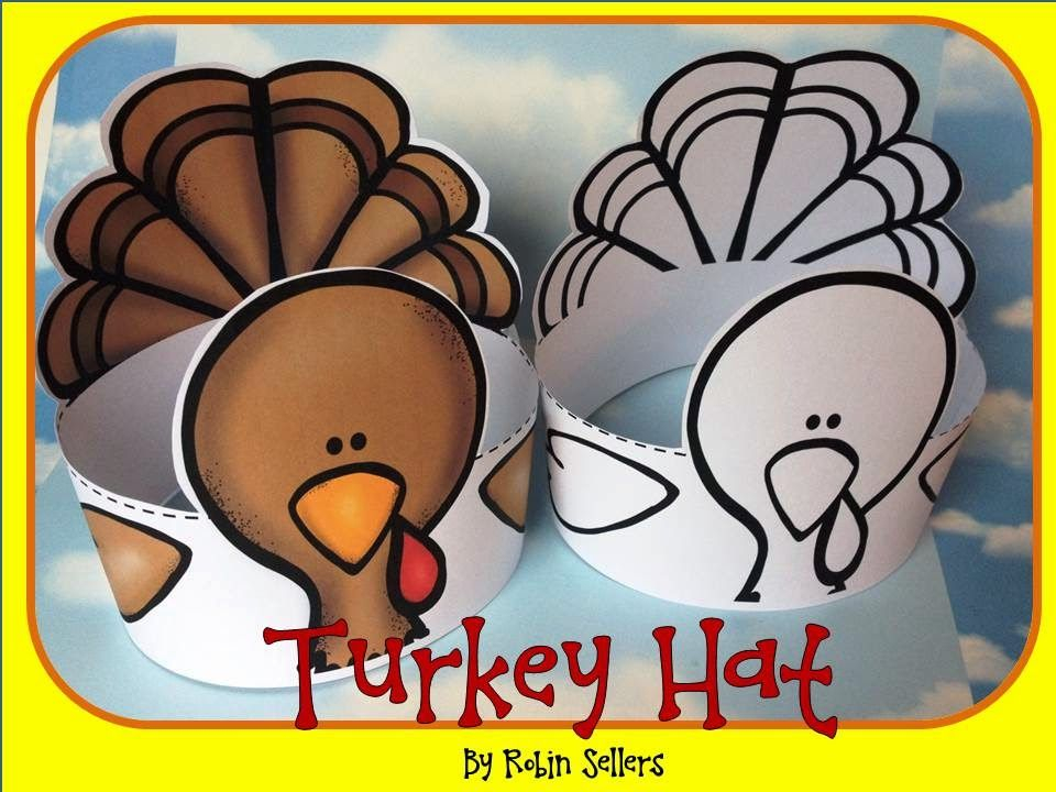 Printable Turkey Hat Craft Printable Calendars AT A GLANCE
