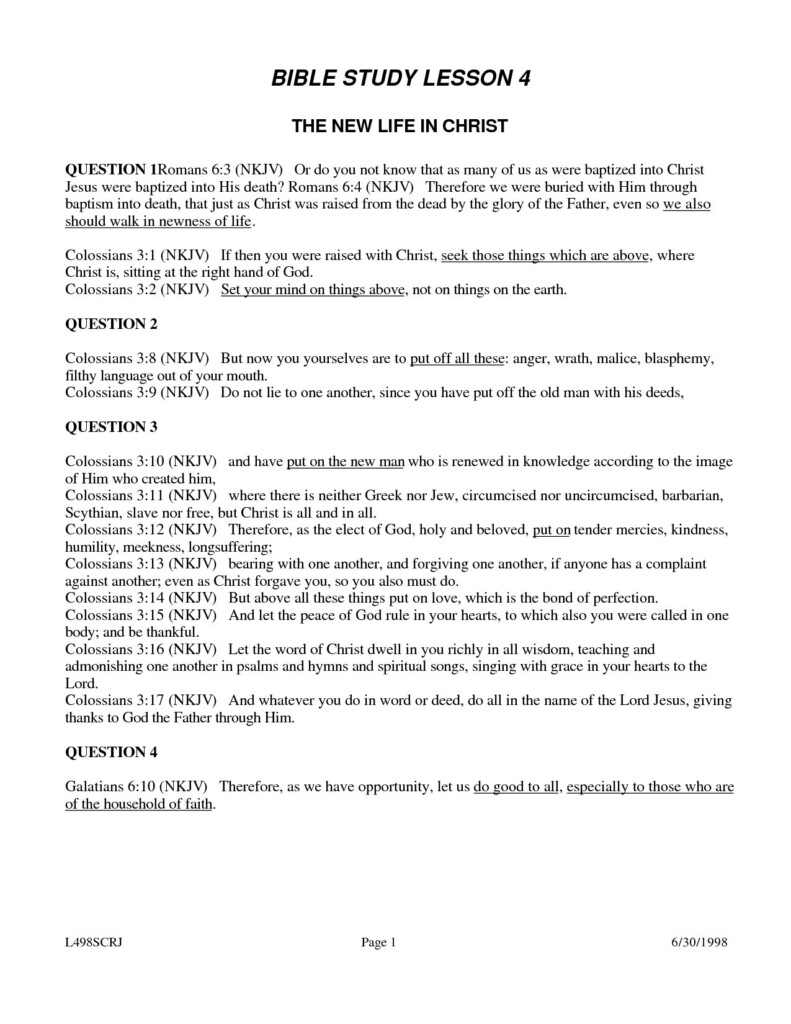 Printable Womens Bible Study Lessons Free 82 Images In Collection 