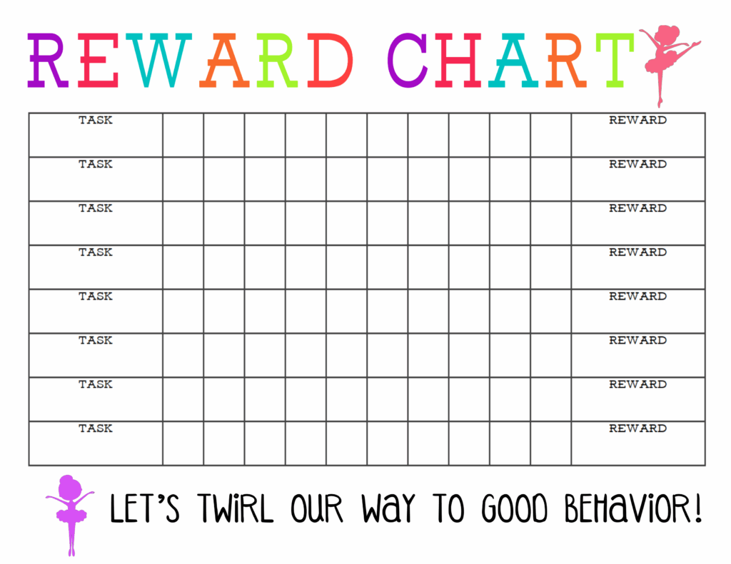 Rainbow Sky 30 Day Reward Chart For Kids Free Printable Free 