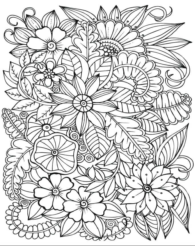 Stress Relief Coloring Pages Printable At GetColorings Free 
