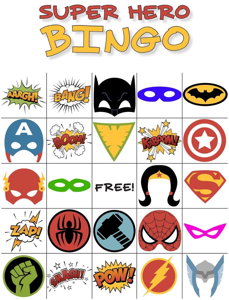 Super Hero Cupcake Toppers Or Decorationslots O 39 Lydia Free Free 