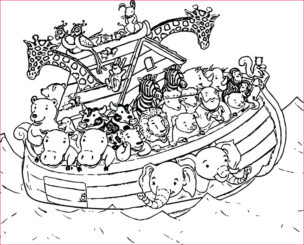 Template Noah 39 s Ark Free Printables