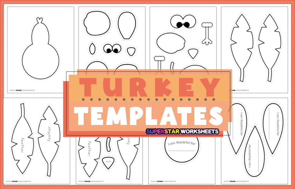 Turkey Feet Template Printable Free Printable