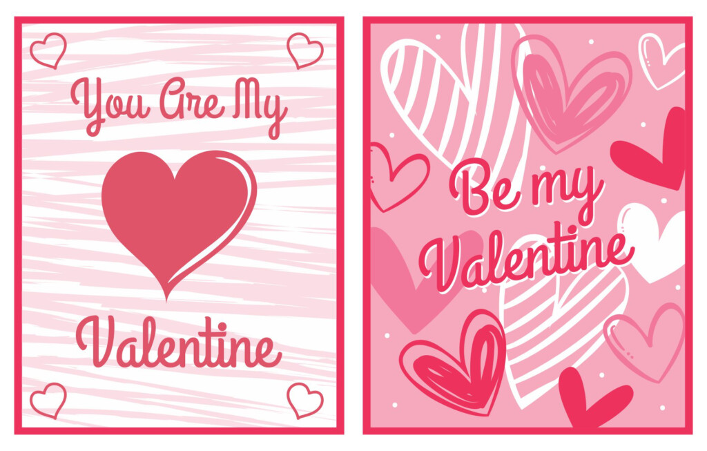 Valentine Cards Baseball 11 Free PDF Printables Printablee