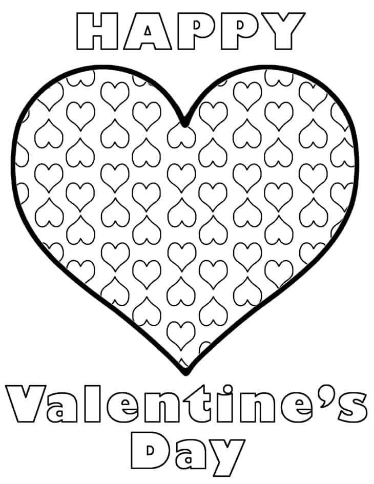 Valentines Coloring Pages Printable 101 Free Ideas A Crafty Life