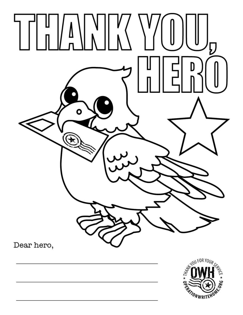 Veterans Thank You Cards Free Printable