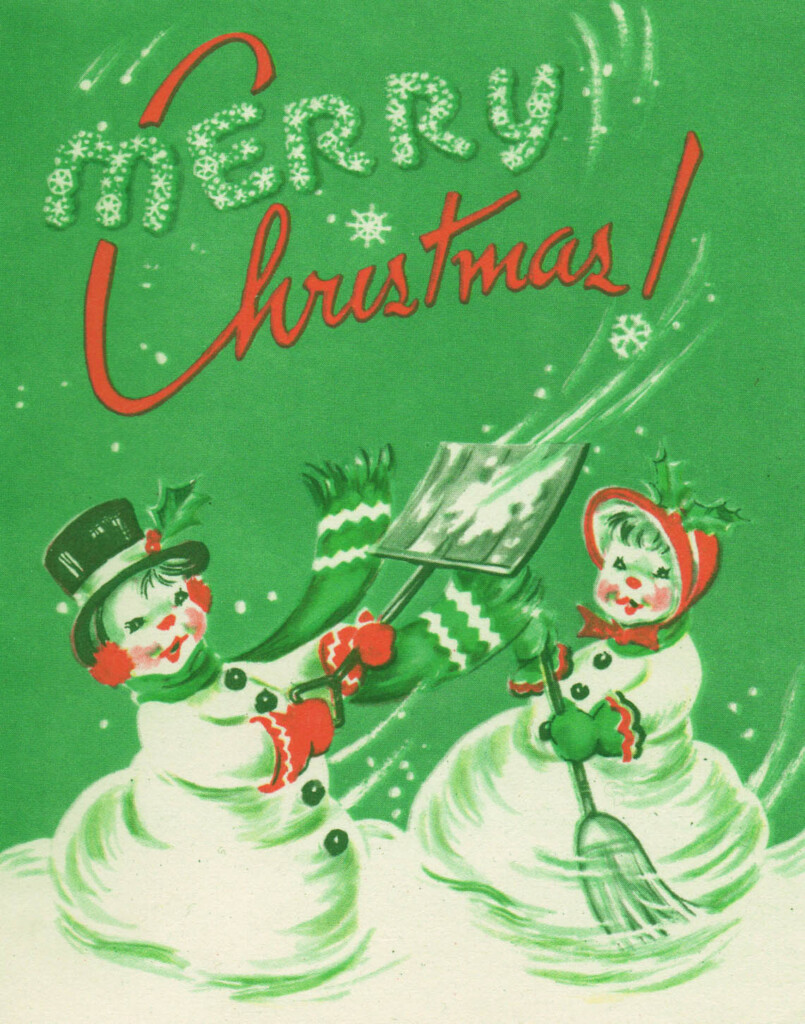 Vintage Christmas Printables