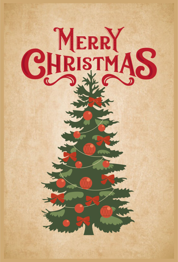 Vintage Christmas Signs 10 Free PDF Printables Printablee