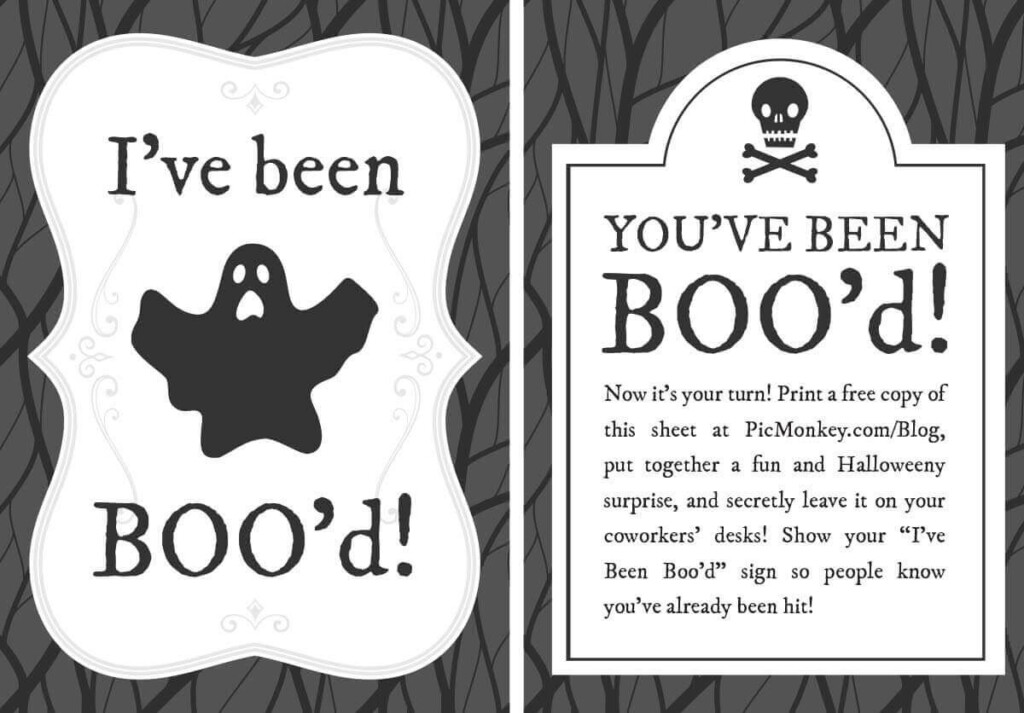 You 39 ve Been Booed Printables Picmonkey Blog You Ve Been Booed Free 