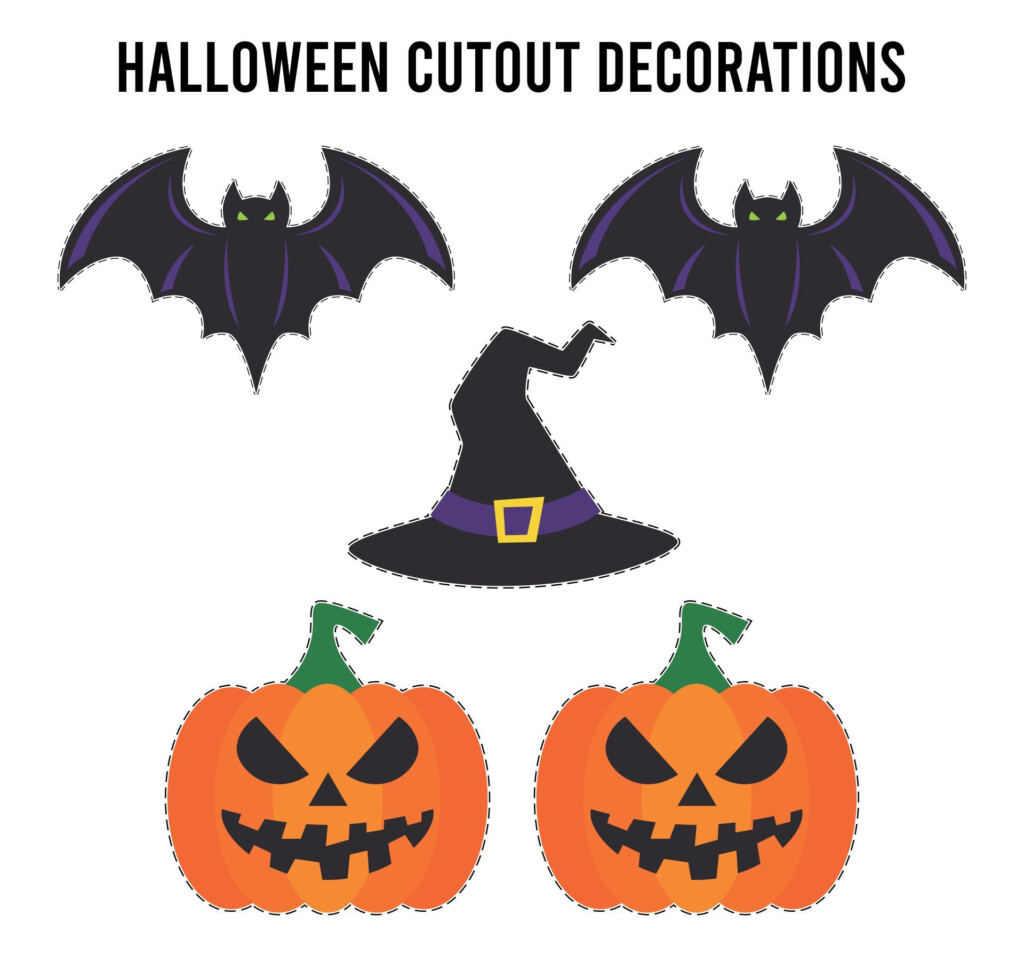 15 Best Free Printable Halloween Cutouts