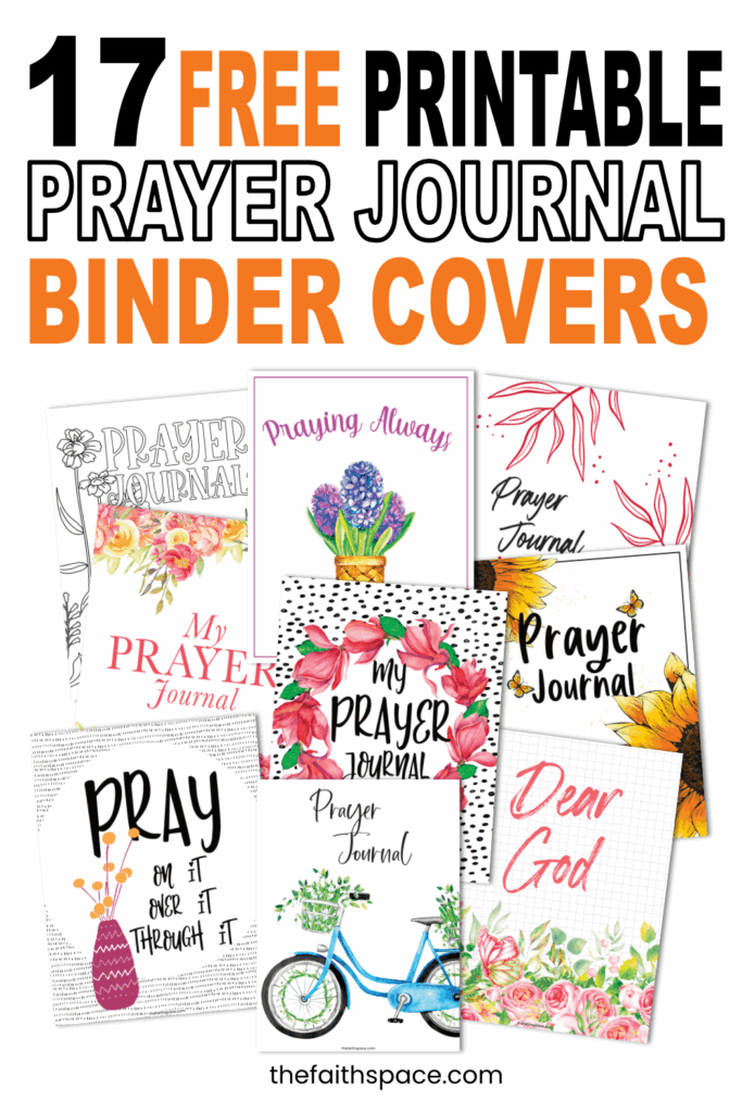 17 Free Printable Prayer Journal Covers
