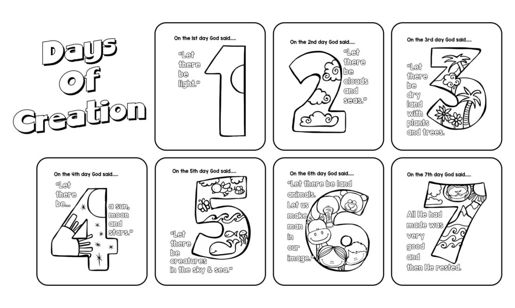 20 Best Free Printable Creation Activity Pages PDF For Free At 