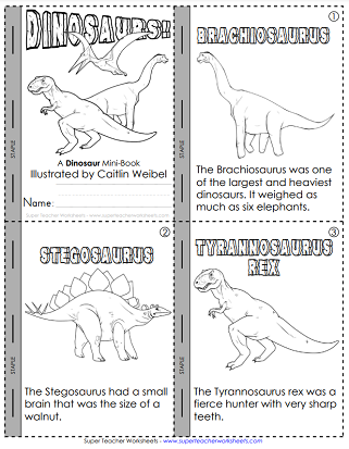 25 Pages Free Dinosaur Printables For Preschool And Kindergarten 