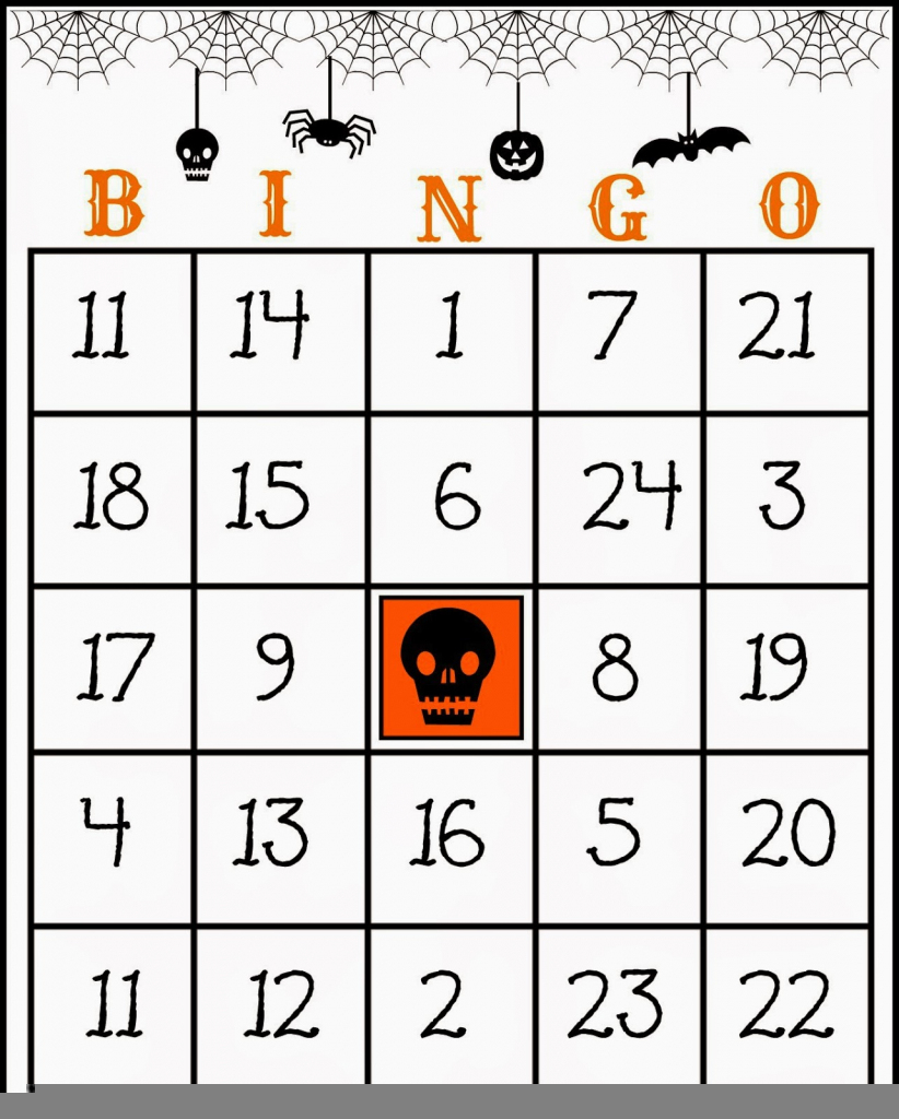 25 Printable Halloween Bingo Cards Printable Card Free