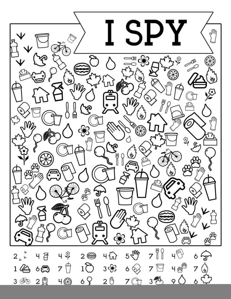 30 I Spy Worksheets Worksheets Decoomo