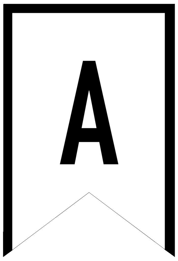 Banner Templates Free Printable ABC Letters Paper Trail Design Free 
