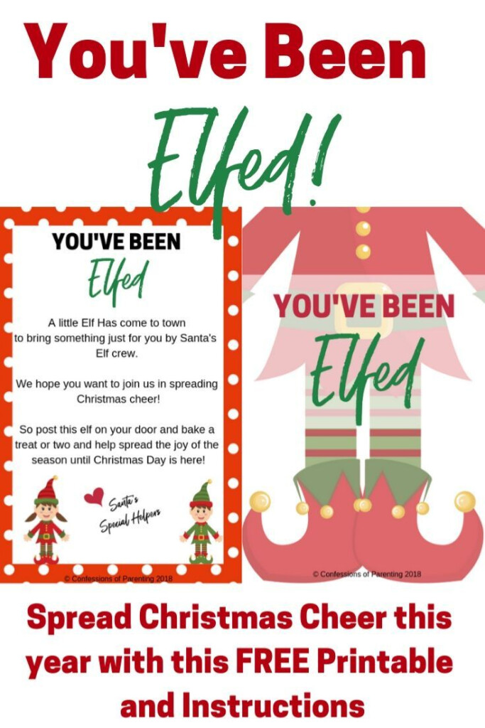 Best You 39 ve Been Elfed Printable Free Download You 39 ve Been Elfed 