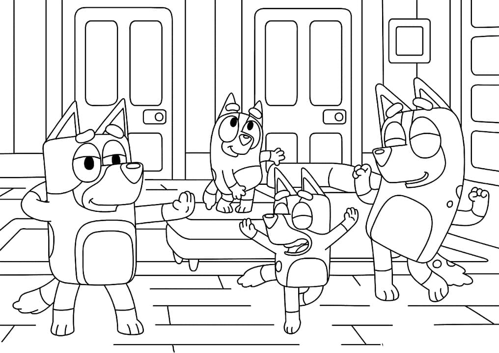 Bluey Coloring Page Free Printable Coloring Pages For Kids