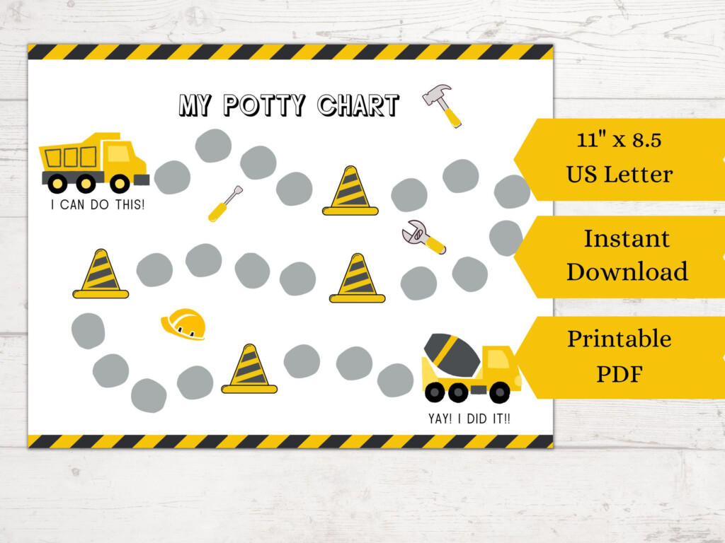 Boys Potty Chart Printable Potty Training Chart For Boys Potty 