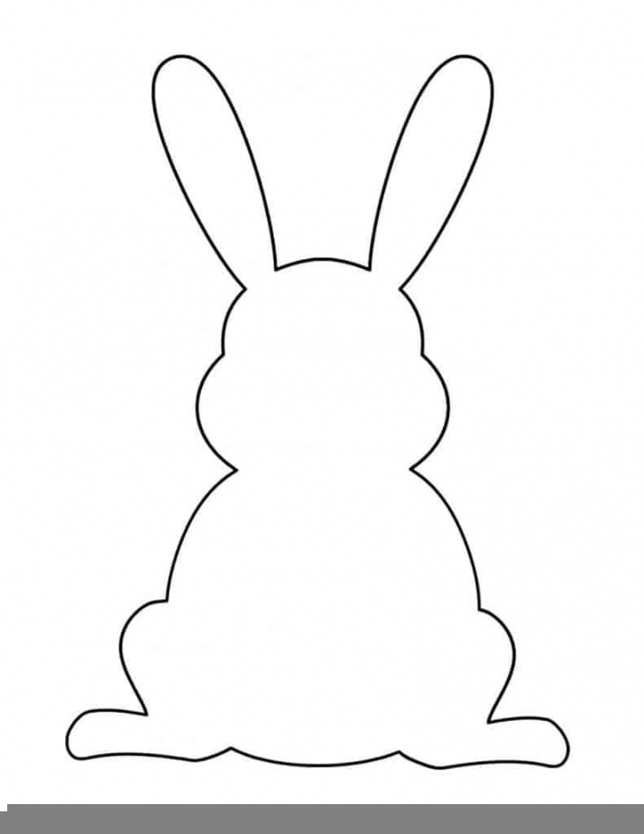 Bunny Template Free Printable FREE Printable A Z