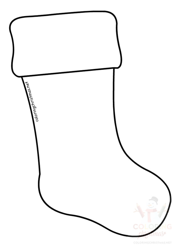 Christmas Stocking Template Printable Free Rossy Printable