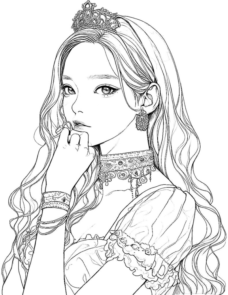 Coloring Pages Anime Printable 7 Anime Coloring Pages