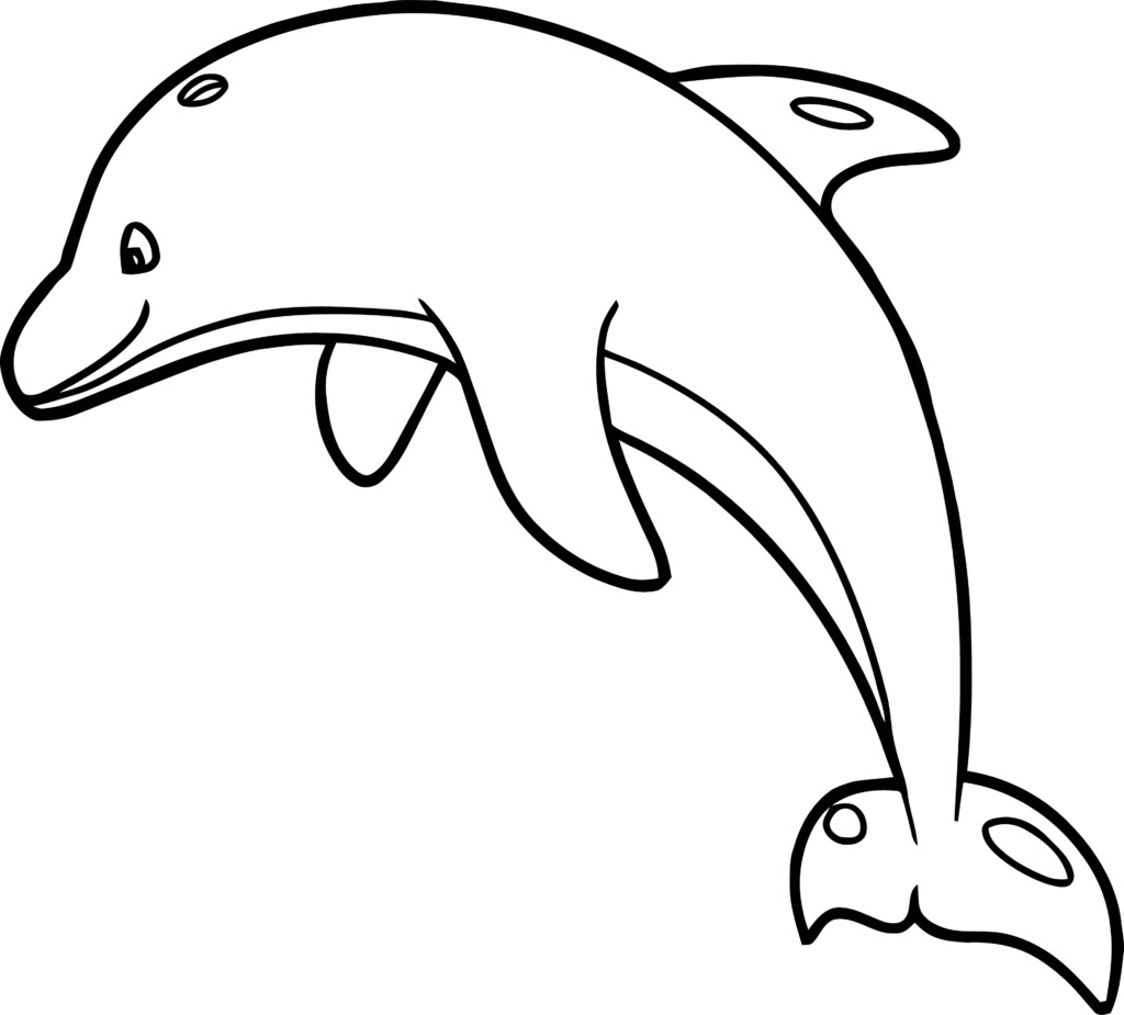 Dolphin Colouring Pages Free Printable