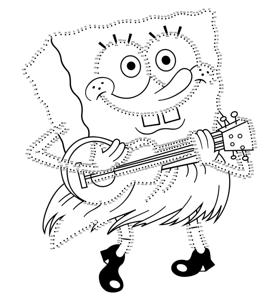 Dot To Dot Extreme Printable
