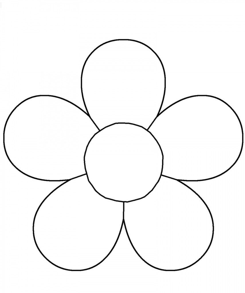 Flower Petal Template Free Printable Printable Templates