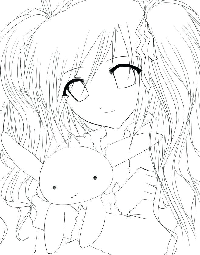 Free Anime Printable Coloring Pages