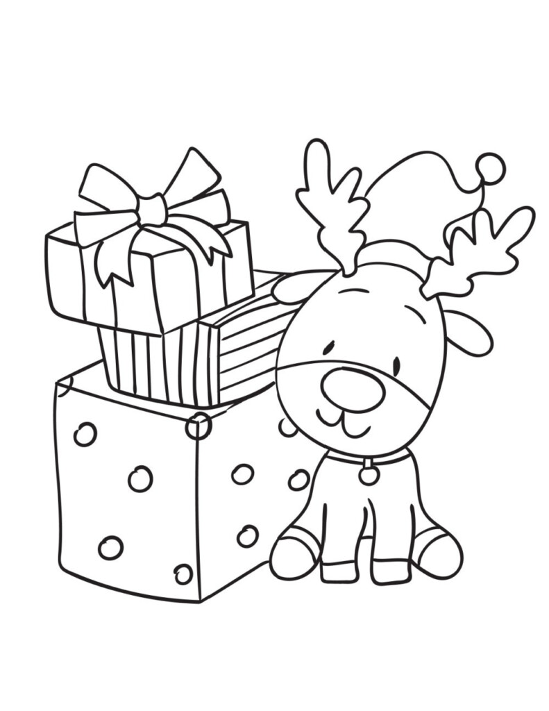 Free Christmas Coloring Sheets Printable PDFs