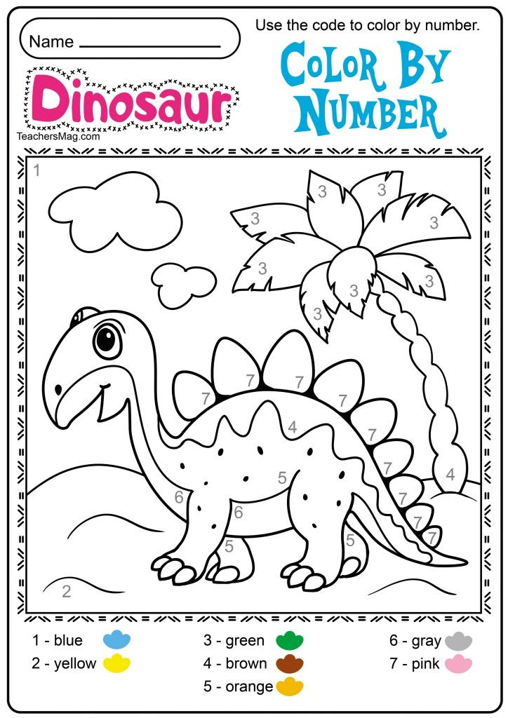 Free Dinosaur Printables Pdf For Kids