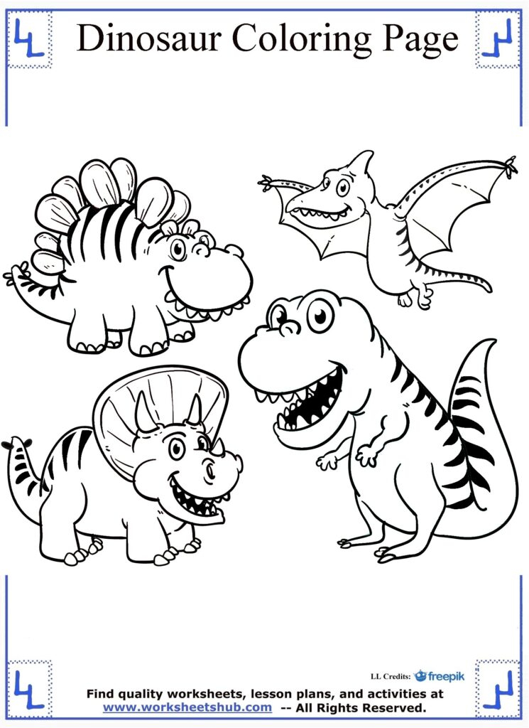 Free Dinosaur Printables Pdf Free Printable Templates